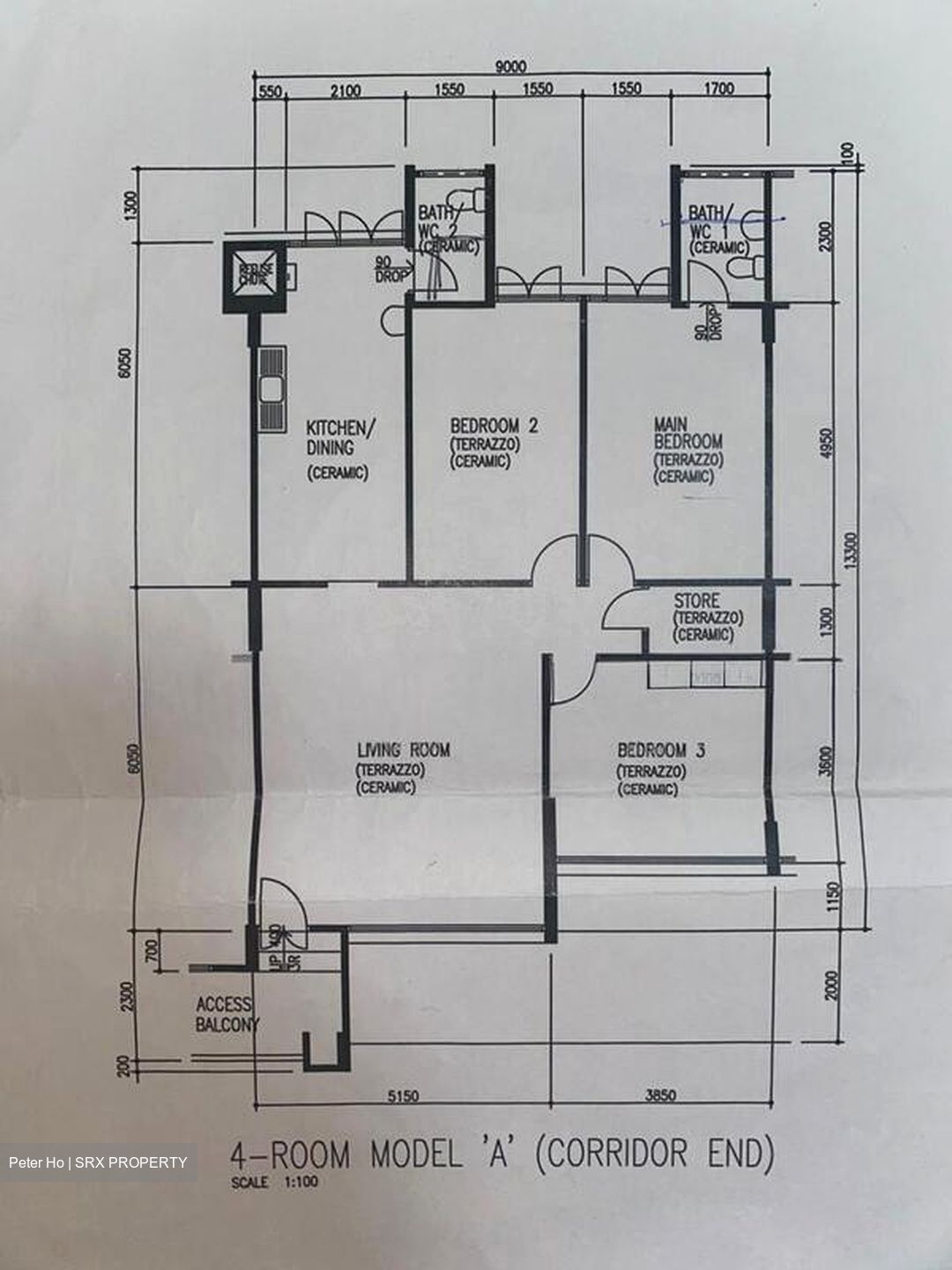 Blk 297 Big Mac Centre (Tampines), HDB 4 Rooms #612068001